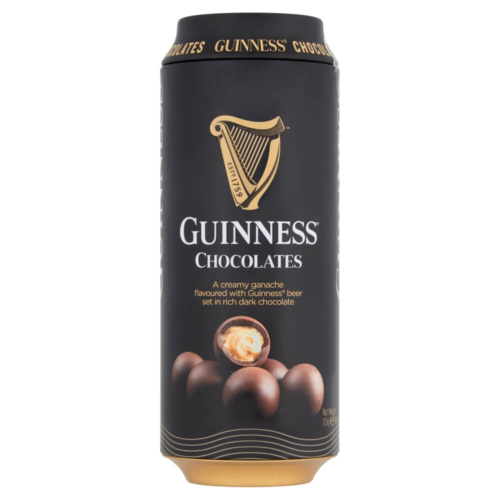 Guinness Dark Chocolate Truffles Can 125g